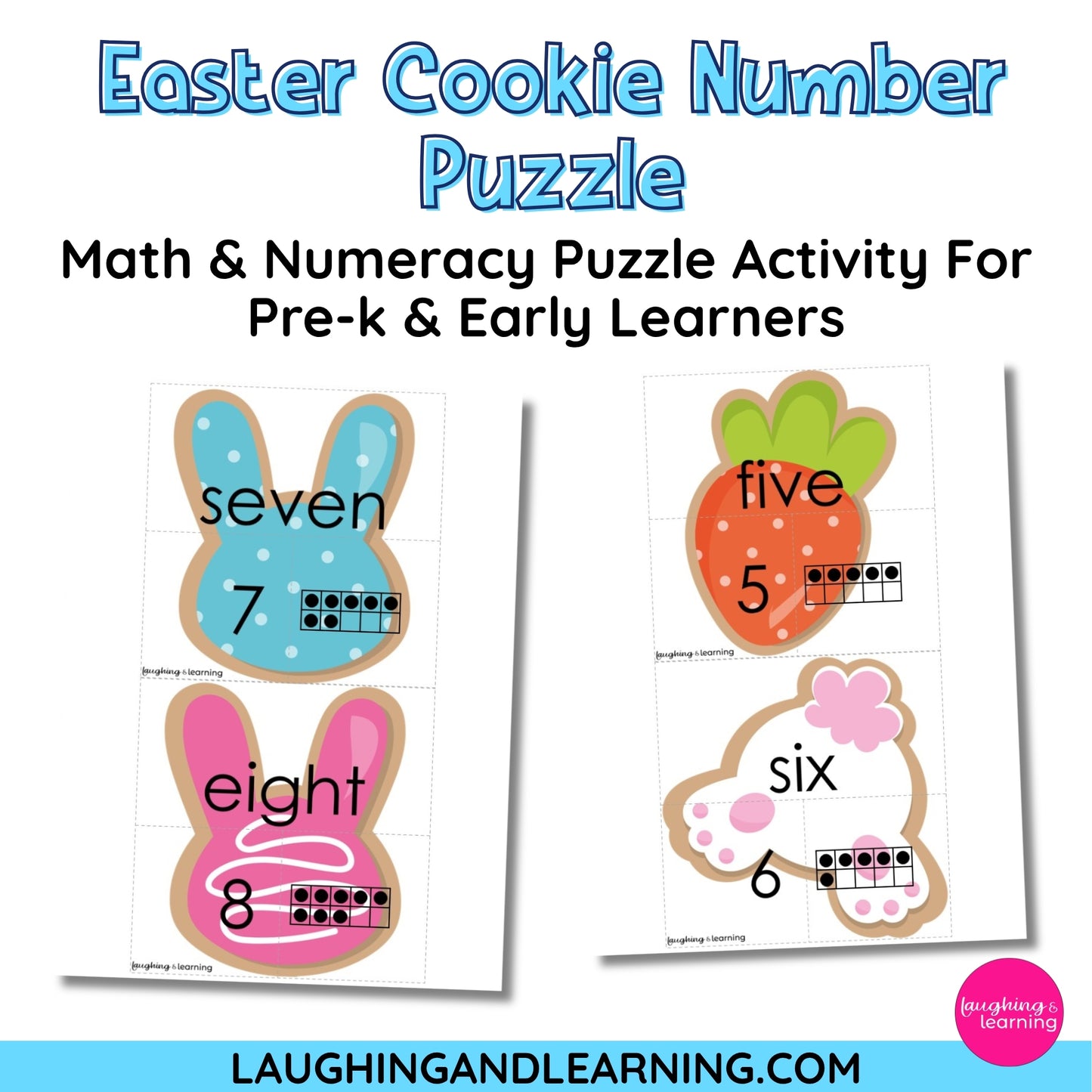 Easter-themed math and numeracy activity