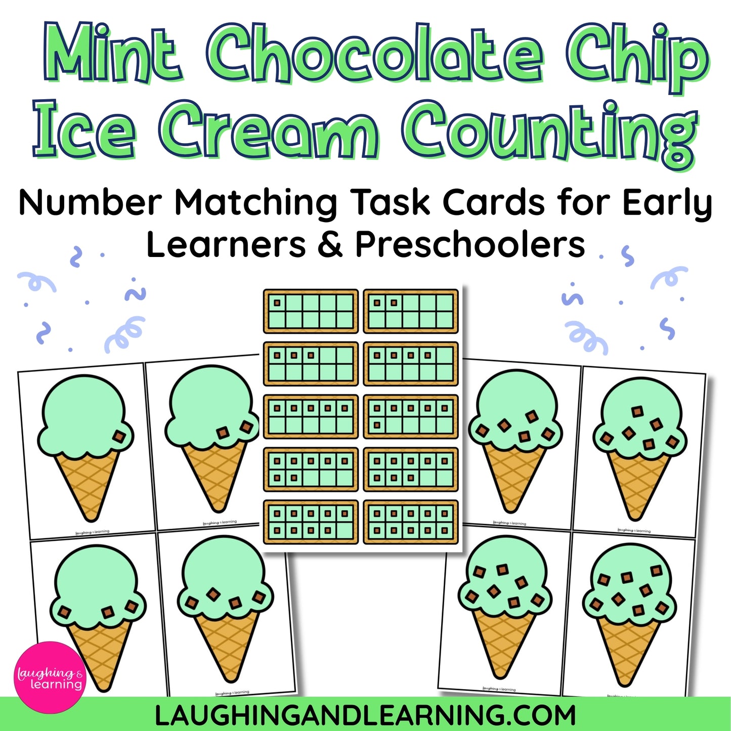 sweets theme math activity for early learners