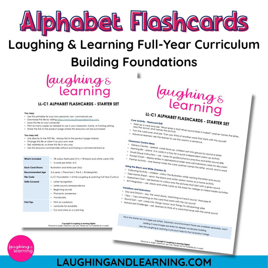 Alphabet Flashcards A-Z