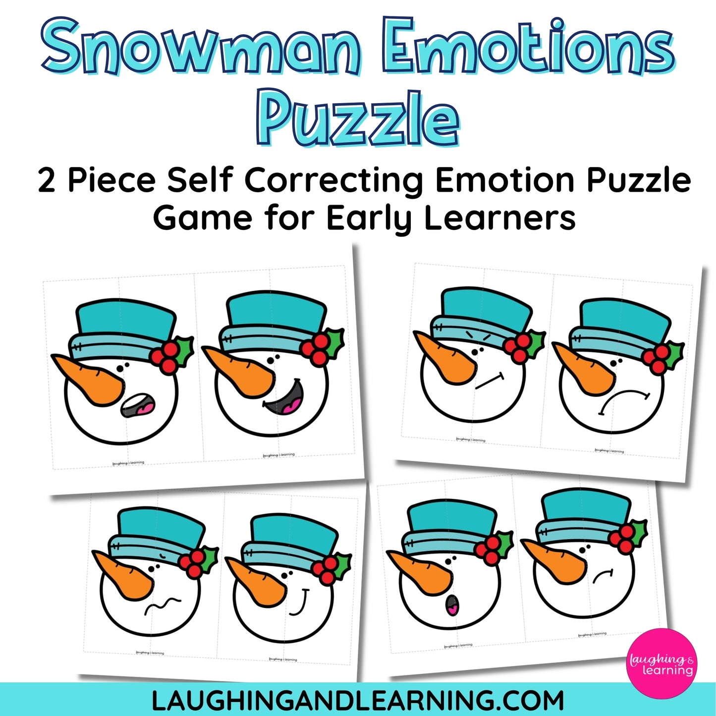 snowman theme activity game