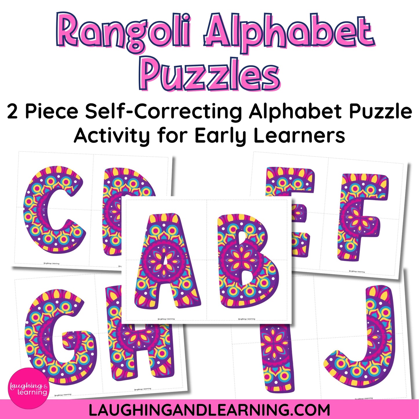 Diwali theme letter activity for preschoolers