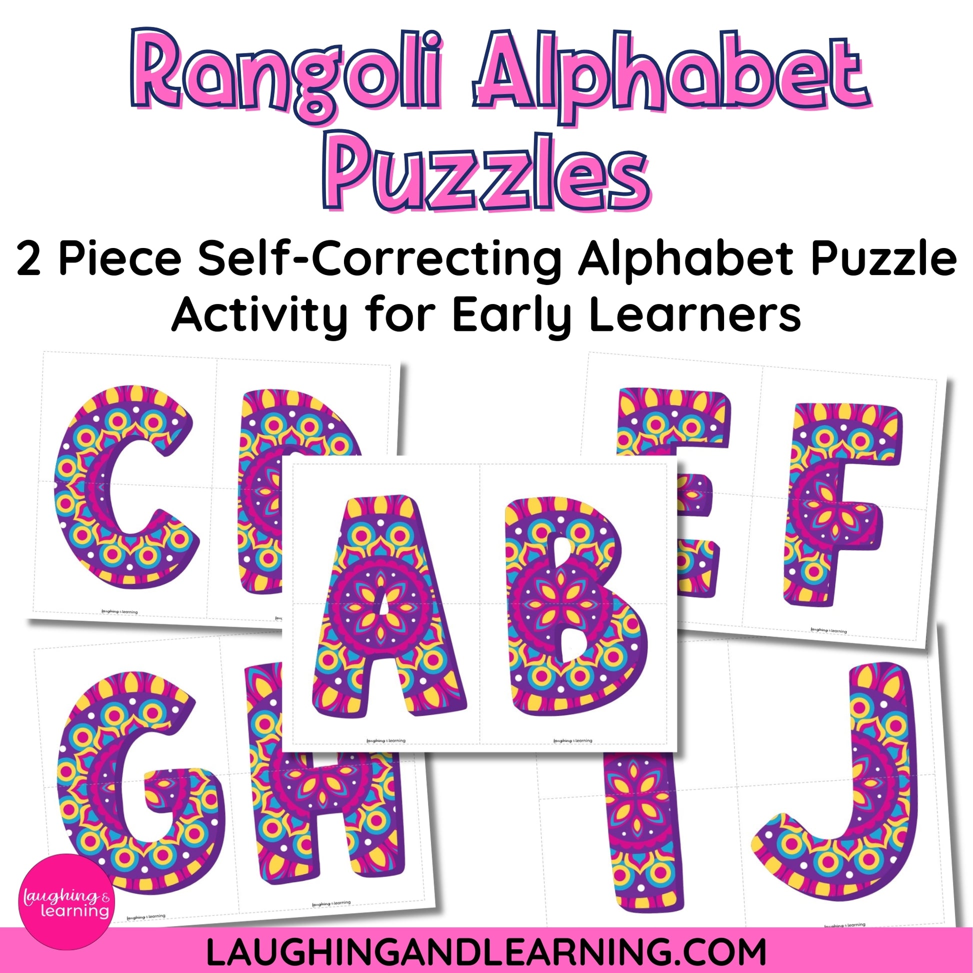 Diwali theme letter activity for preschoolers