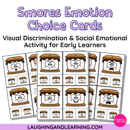 s'mores emotion choice cards