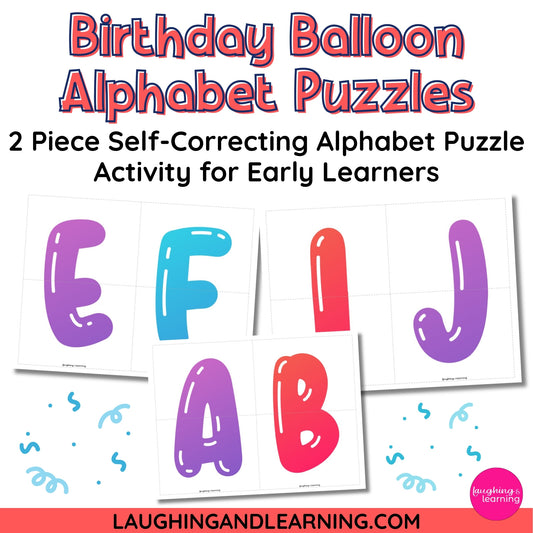 birthday theme activity for early learners 