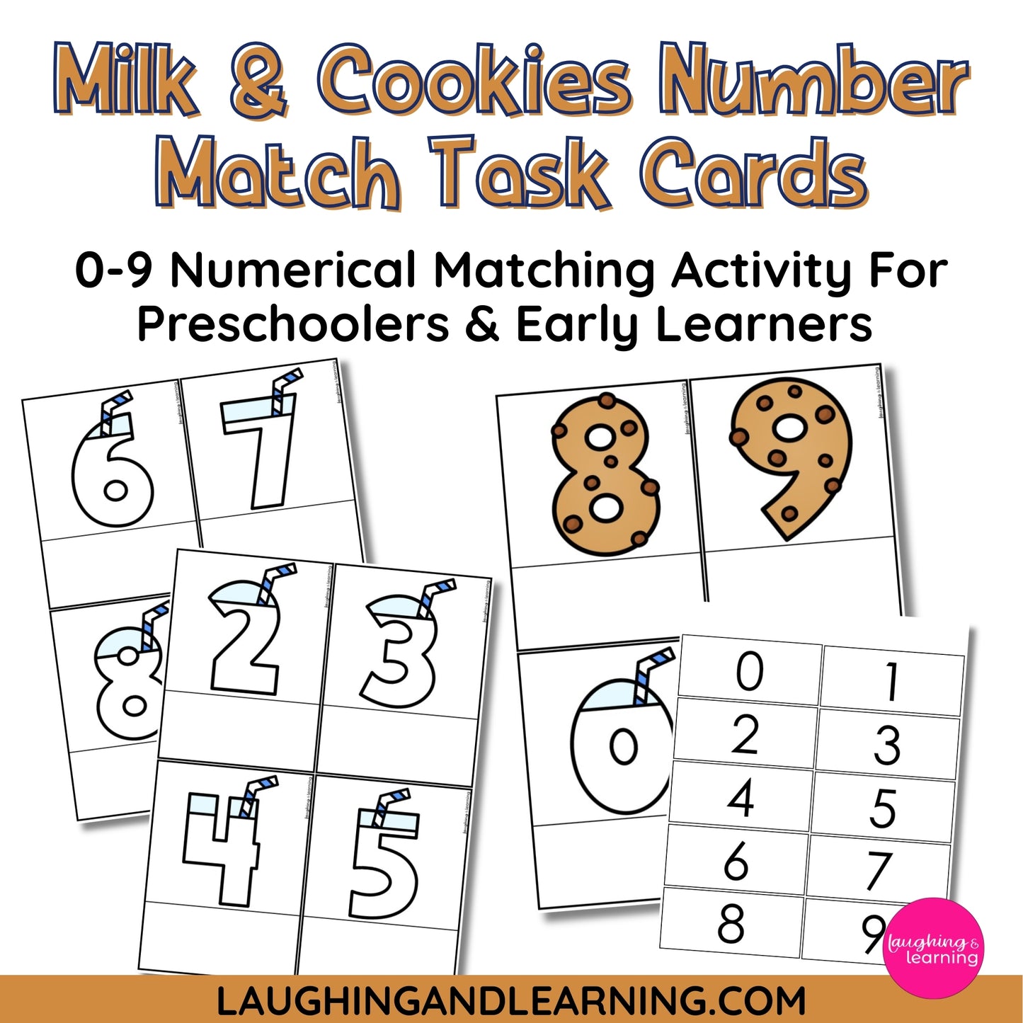 food themed number activity