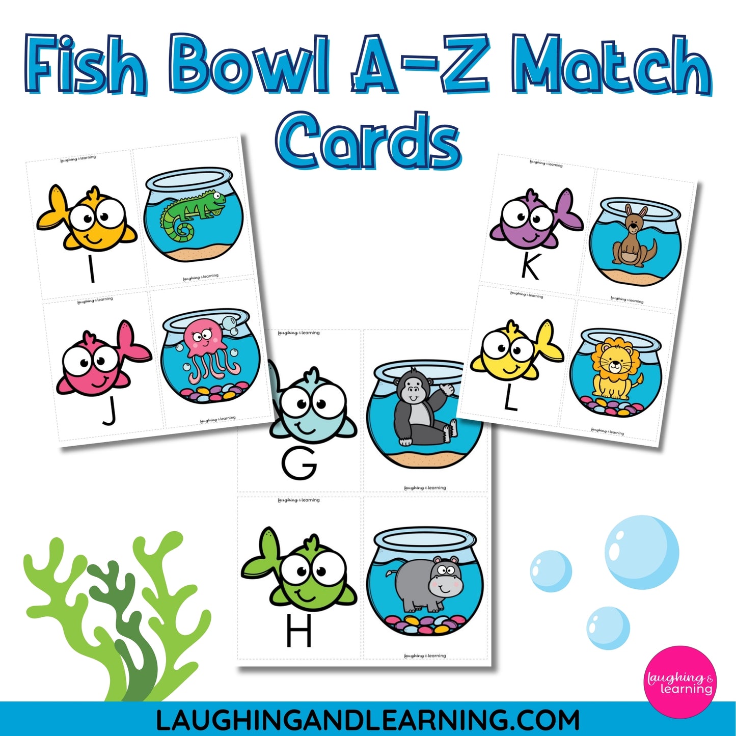 fish theme beginning sounds latter matching