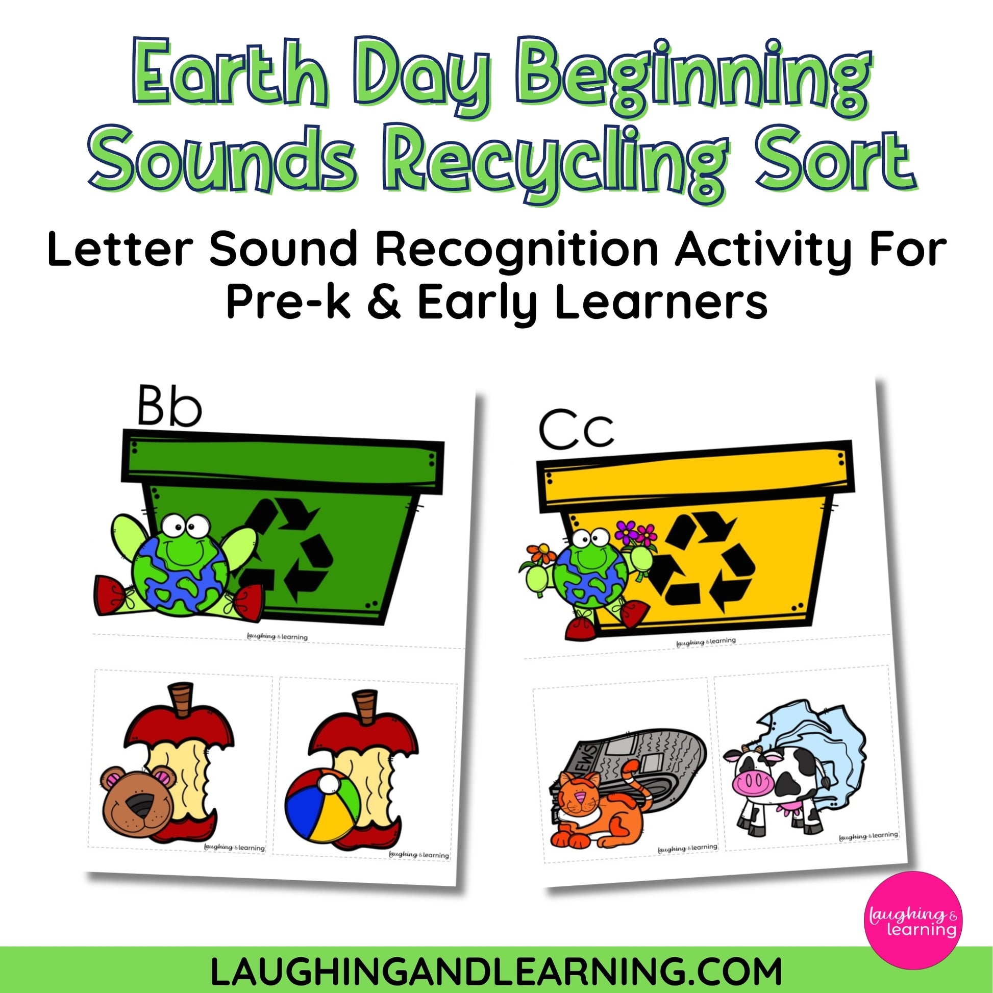 beginning sounds sorting activity for early learners