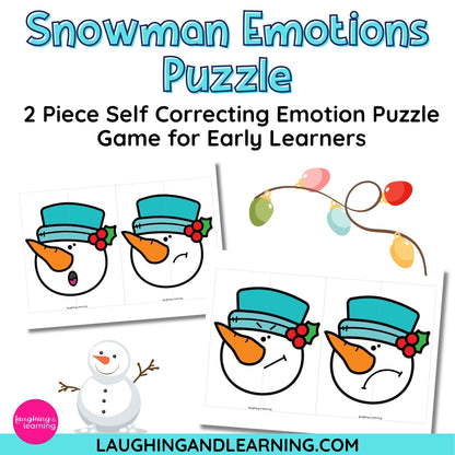 winter theme activity puzzle