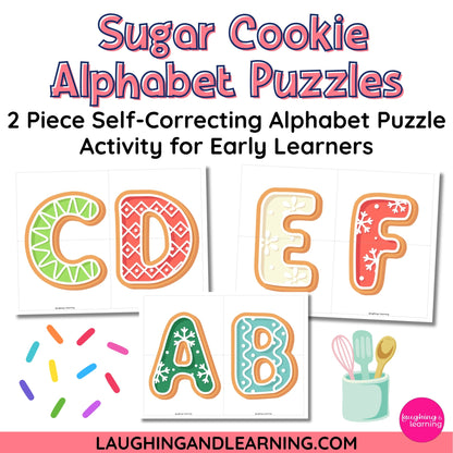 baking theme letter activity for preschoolers