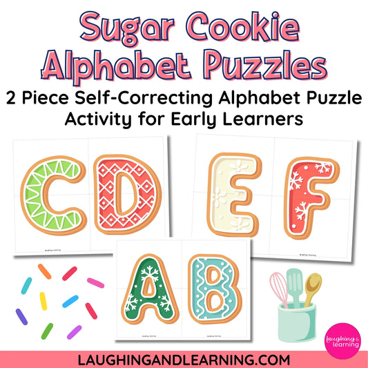 baking theme letter activity for preschoolers