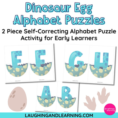 dinosaur theme alphabet activity 