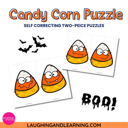 halloween themed emotions puzzle