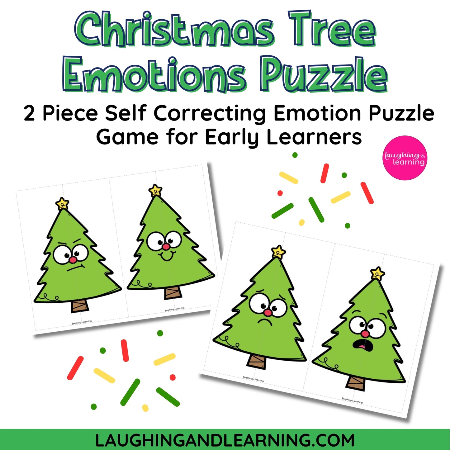 emotions puzzle for early learners