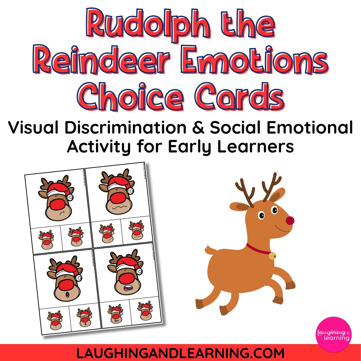 Rudolph the reindeer theme activity