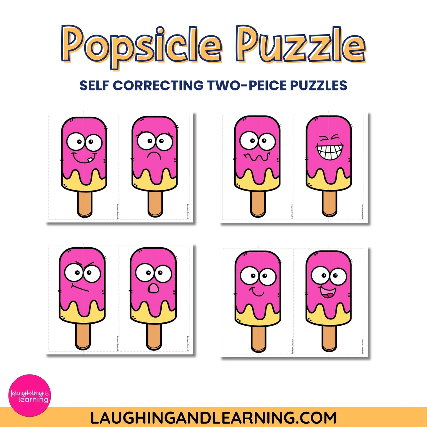 emotions popsicle puzzle