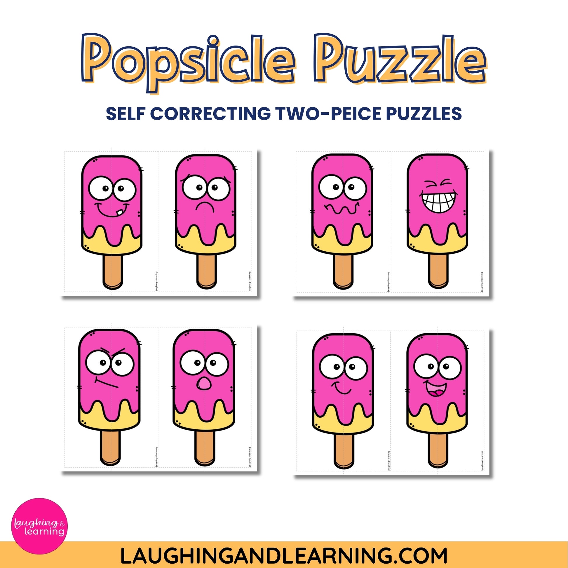 emotions popsicle puzzle