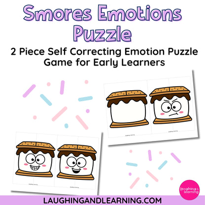 camping theme emotions activity